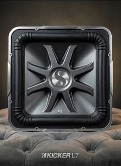 Kicker L7 15" Square Subwoofer