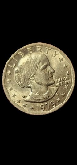 1979  P  SUSAN B ANTHONY  DOLLAR ,IS HERE ,YES IS REAL ,COIN YOU NEED IN YOUR COLLECTION!!!