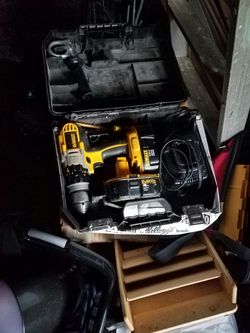Dewalt 18v drill with hammer drill