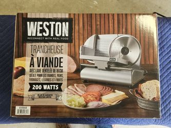 Weston Meat Slicer