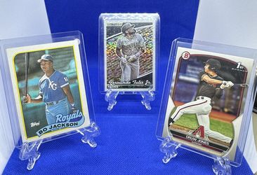 Baseball Sports Cards-Bo, Jackson Royals-Fernando Tatis-Black Gold-Druw Jones Bowman 1st
