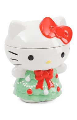 Hello Kitty Christmas Dress Canister