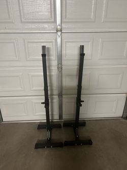 Squat/Bench Arm Stands