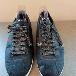 Authentic Mens Gucci Glitter Shoes