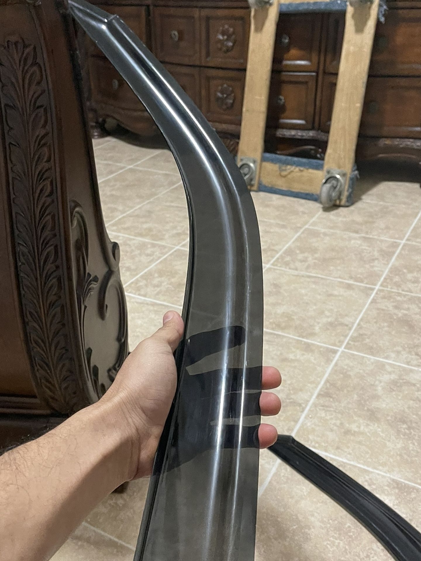 Smoke Sun Shade Vent Window 4RUNNER