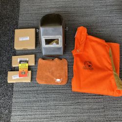 Welding Helmet and Jacket Package