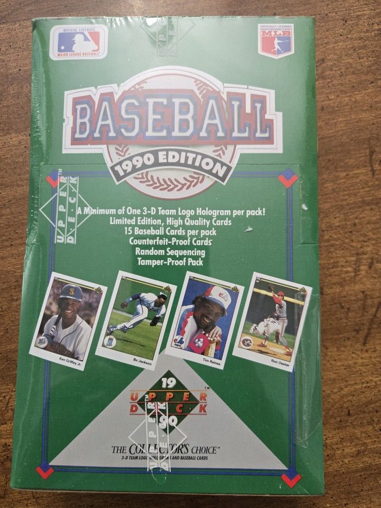1990 Upper Deck sealed Box