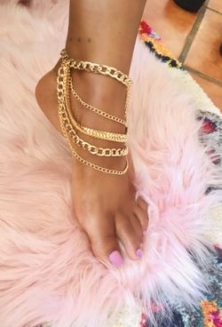 Gold Anklet - New