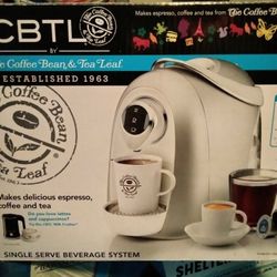 CBTL ESPRESSO & COFFEE AND TEA MAKER.