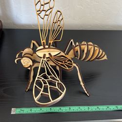 Bee Wasp 3D Laser Cut Model