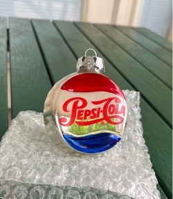 Vintage Pepsi bottle cap Christmas ornament