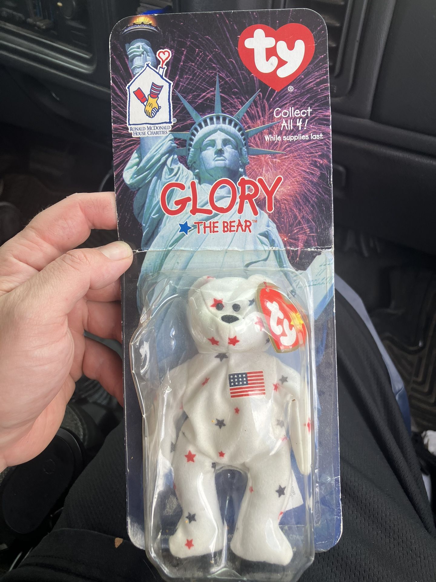 Beanie Baby. Glory The bear. 1999