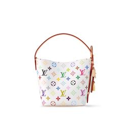 A bag with colorful patterns