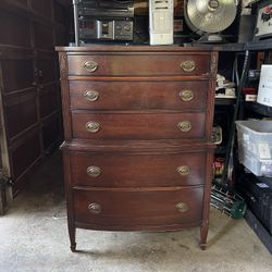 Antique Tall Dresser 