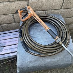 Pressure washer, hose, and gun make me an offer $ CASH ONLY PICK UP ONLY ALL SALES FINAL