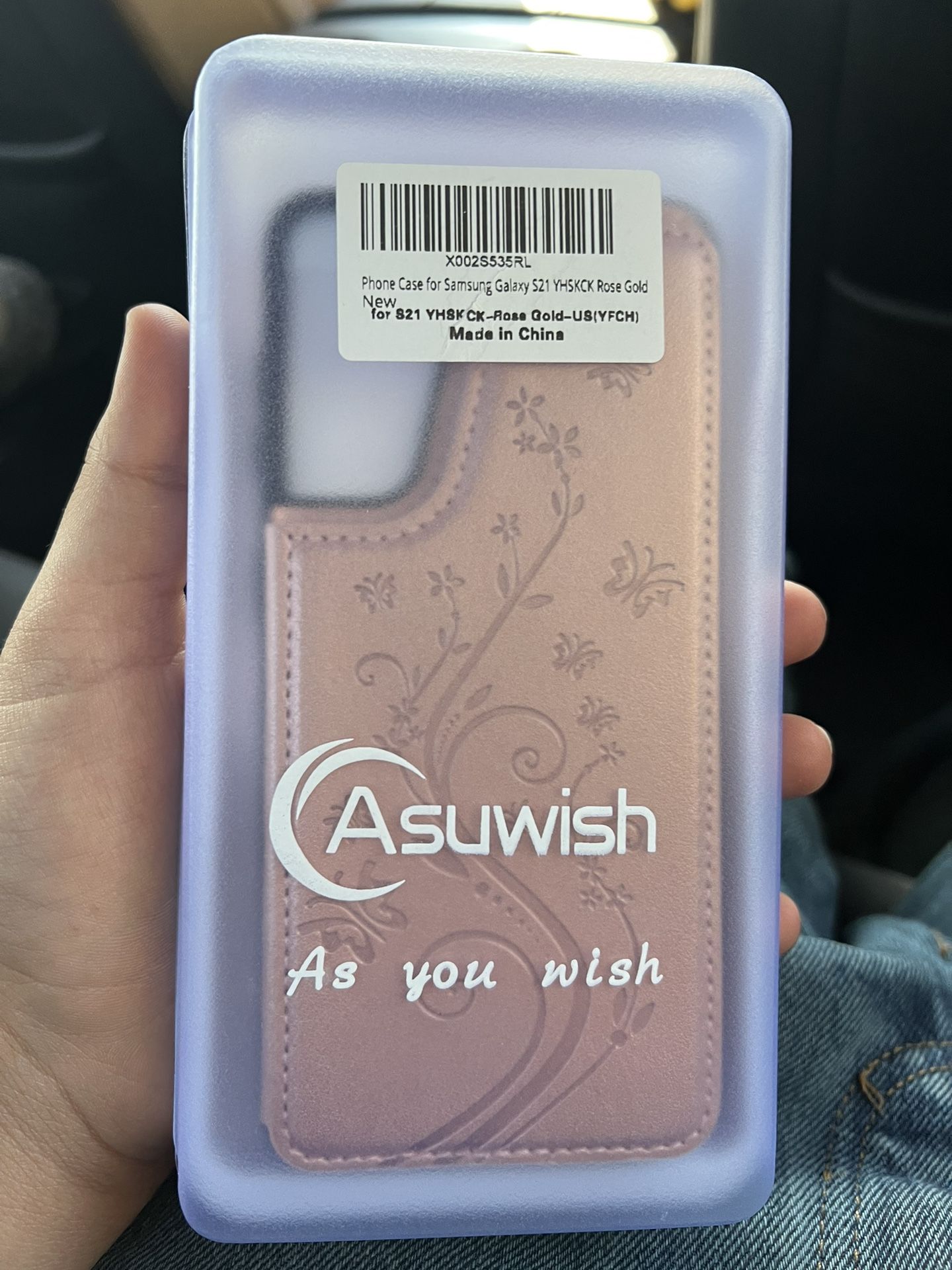 Samsung Galaxy S21 Phone Case Rose Gold