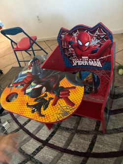 Spider-Man desk
