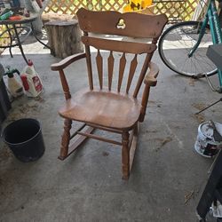 Wooden Chair Rocket