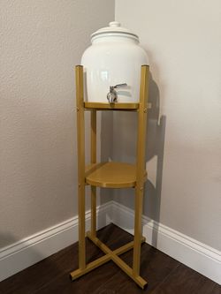 Ceramic Water Dispenser w/ Stand