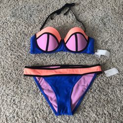 Bikini Top and Bottom Set Size M