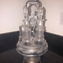 Antique Lazy Susan Waiter 