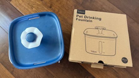 Veken Innovation Award Winner 95oz/2.8L Cat Water Fountain