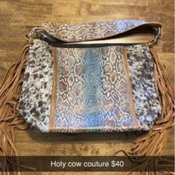 Holy cow Couture Purse