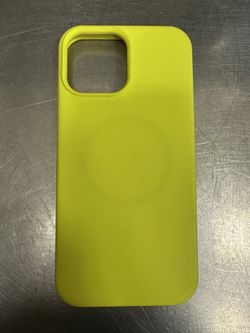 iPhone 13 pro max Neon yellow case 