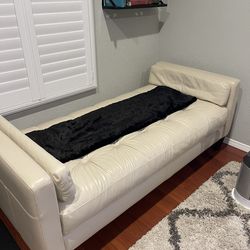 Macy’s Leather Daybed $900