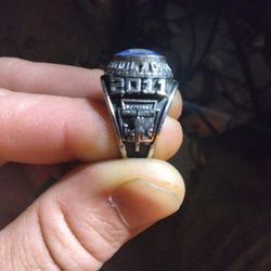 Class Ring West Oso 2011 Carlos Hernandez 