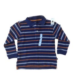 Gap Boys Long Sleeve Polo Shirt, Size 4t, Half Off New With Tags  