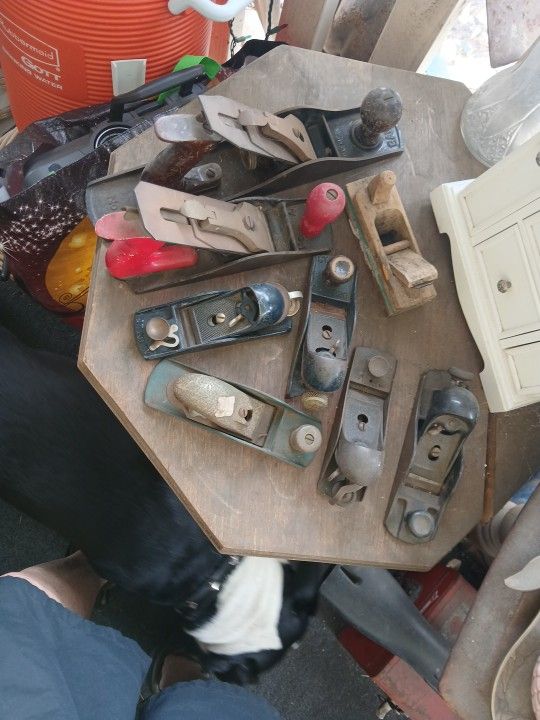 8 Antique Wood Planers