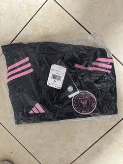 Inter Miami CF Royal Caribbean Lionel Messi Black Pink Away Jersey 2024
