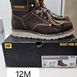 Caterpillar Soft Toe Work Boots Size 12