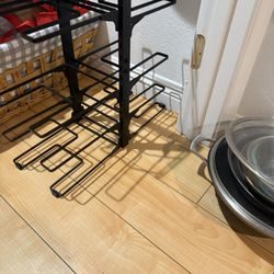 pot rack organizer