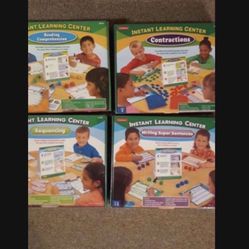 CA. LAKESHORE INSTANT LEARNING CENTERS. NEW NOT OPENED. $ 15.00  EACH