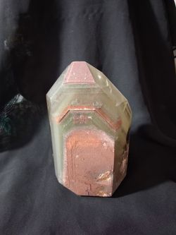 Polished Quartz Crystal Tower Point 6 Inches