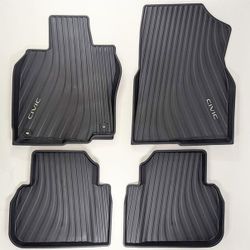 Honda Oem All Season Floor Mats 08P17-T20-110