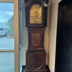 Antique Grandfather Clock Tall  