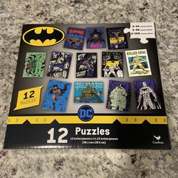 DC Comics Batman 12-Pack of Puzzles