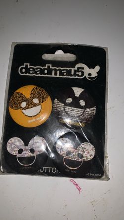 Deadmau5 Button Pin Set