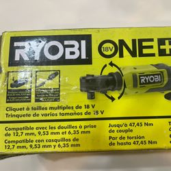 18V Multi Size Ratchet 