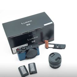 Panasonic lumix S9 full frame Mirrorless camera with 18-40mm F4.5-6.3 lens 