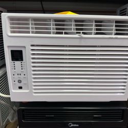 6000btu Windows Ac By GE WiFi Smart.  Complete Set New 