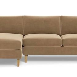 Interior Define Sectional Sofa w/ Chaise + Ottoman – $4,300 New