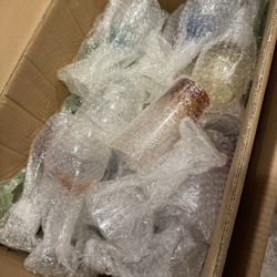 50 Mixed Colored Glasses