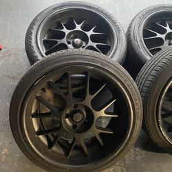 19x9.5 Wheels  & Tires Mustang Honda Nissan 