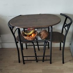 Small Kitchen Table With Two Chairs 
