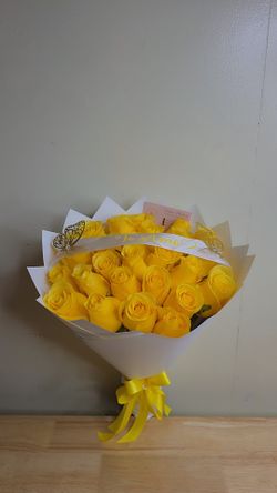 Yellow Roses Bouquet