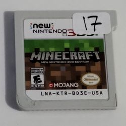 Nintendo 3ds Minecraft